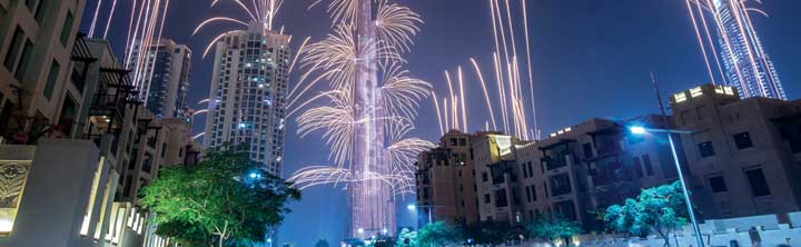 Silvester in Dubai